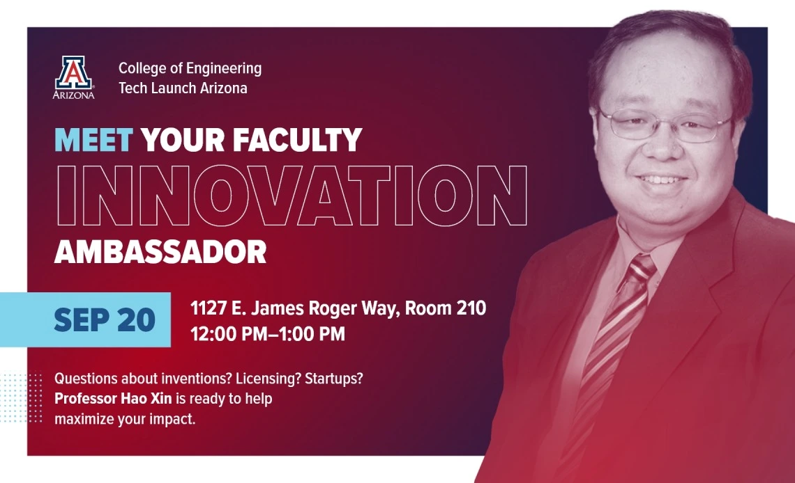 Hao Xin, professor at the College of Engineering