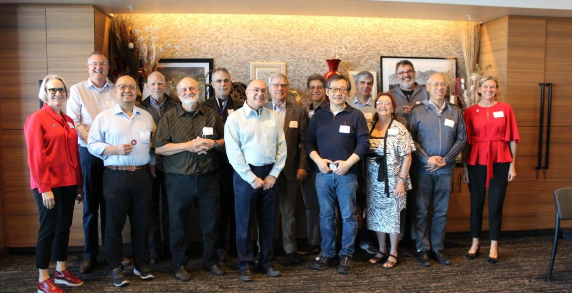 The FY2021 patent coin recipients The FY2021 patent coin recipients
