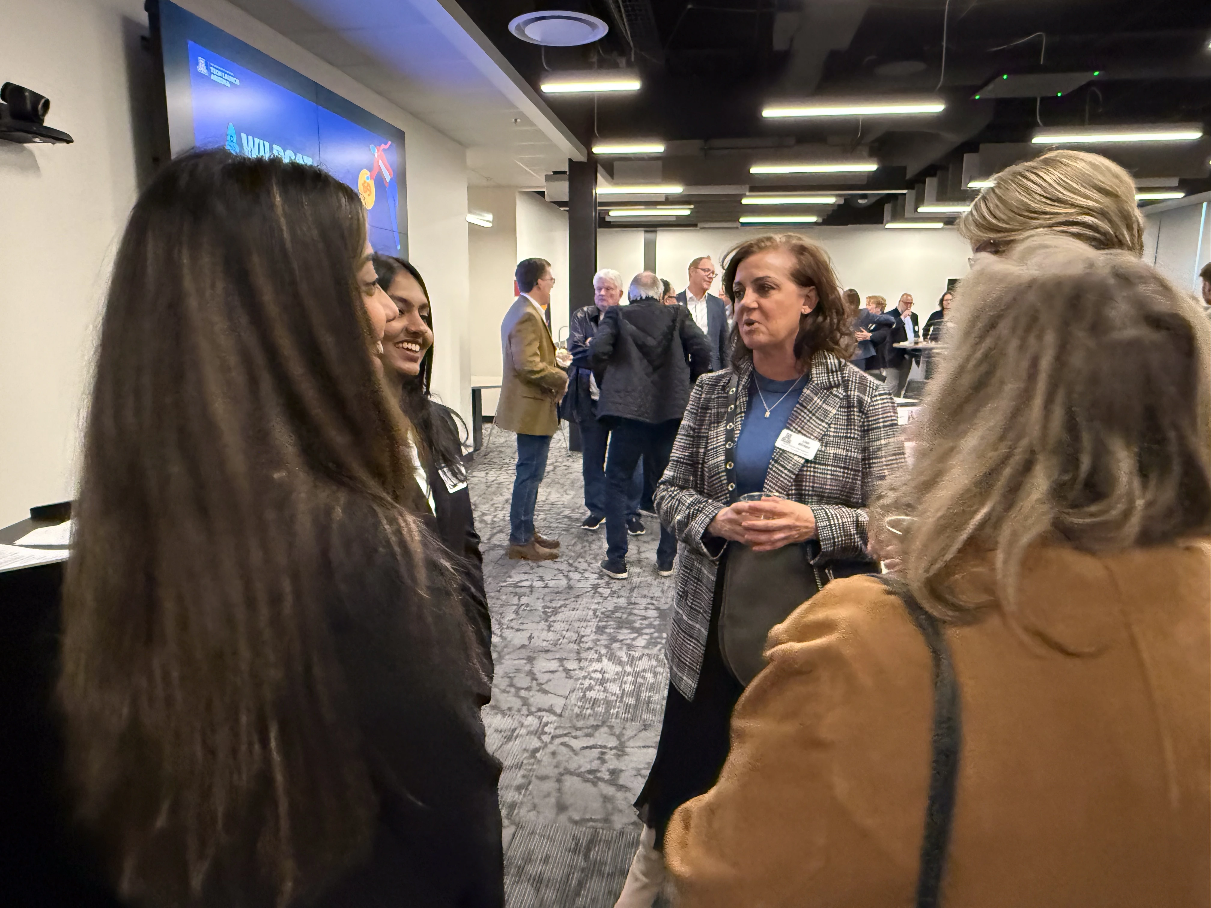 People at the Jan 30 Wildcat Seed Fund Launch event. 