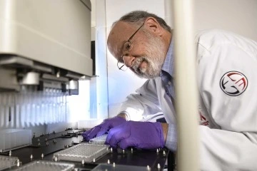 Scientist in lab