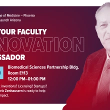 Dr. Frederic Zenhausern, professor at the College of Medicine - Phoenix